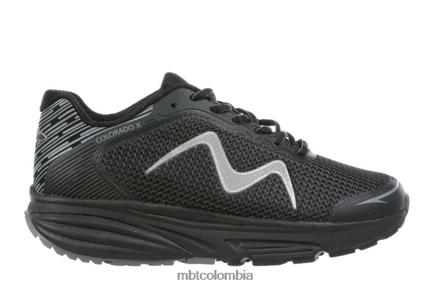 MBT Shoes - MBT mujer negro coloradox zapatos para correr 68880Z215